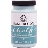 FolkArt Home Decor Chalk Furniture & Craft Paint in Assorted Colors, 8 ounce, Cascade,34159