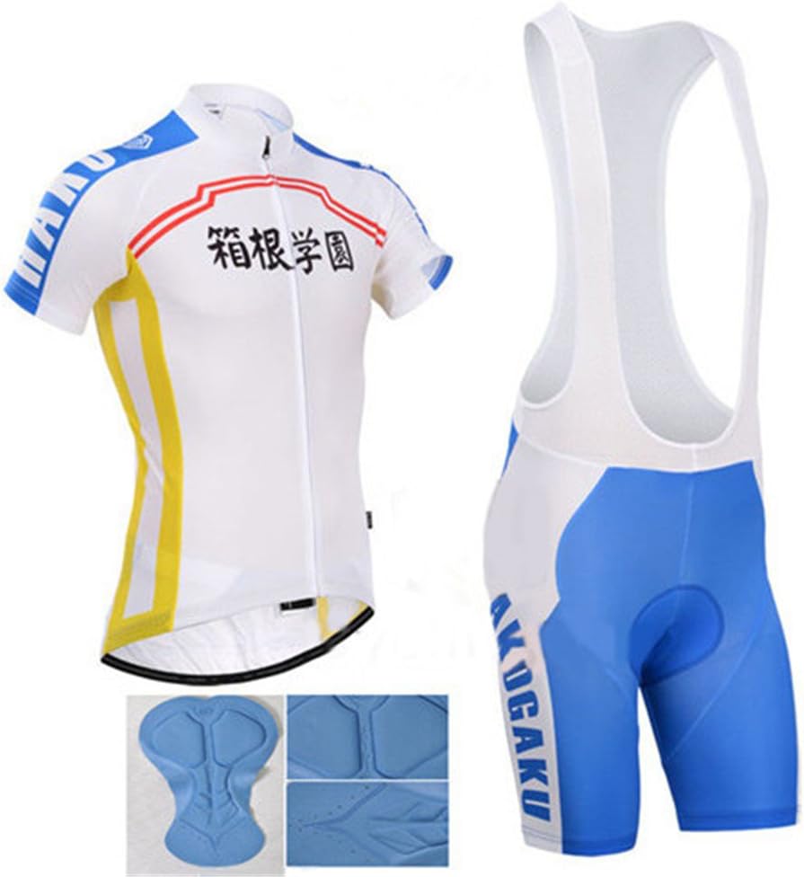 Amazon 弱虫ペダル 箱根学園 半袖サイクルジャージ サスペンダー サイクリングウェア コスプレ衣装 コスチューム M コスプレ 仮装 通販