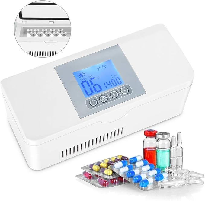Mini Insulin Cooler, Portable USB Insulin Refrigerated Box Medical