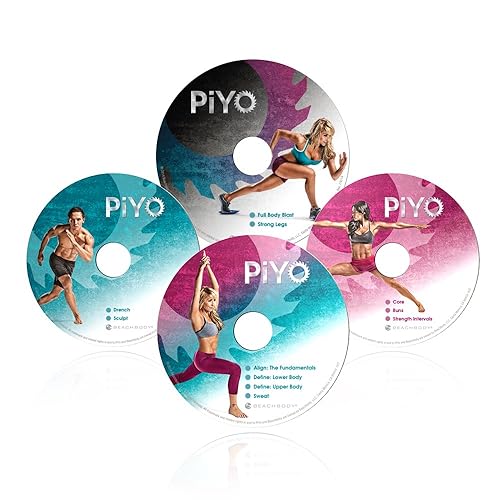 Chalene Johnson's PiYo Deluxe Kit DVD Workout with Exercise