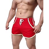 GYMAPE Men's Mesh Athletic Shorts for Workout Running Quick Dry Lightweight