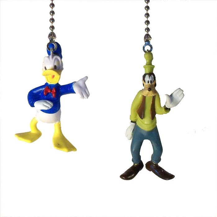 Buy Mickey Mouse Clubhouse Donald Duck & Goofy Ceiling Fan Pull Set