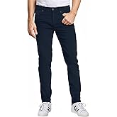 ETHANOL Men's Slim-Fit Comfort Stretch with 5 Pocket Design Straight Pants