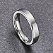 TIGRADE Titanium Rings 4MM 6MM 8MM 10MM Wedding Band in Comfort Fit Matte for Men Women Size 3-15,4mm, Size 10