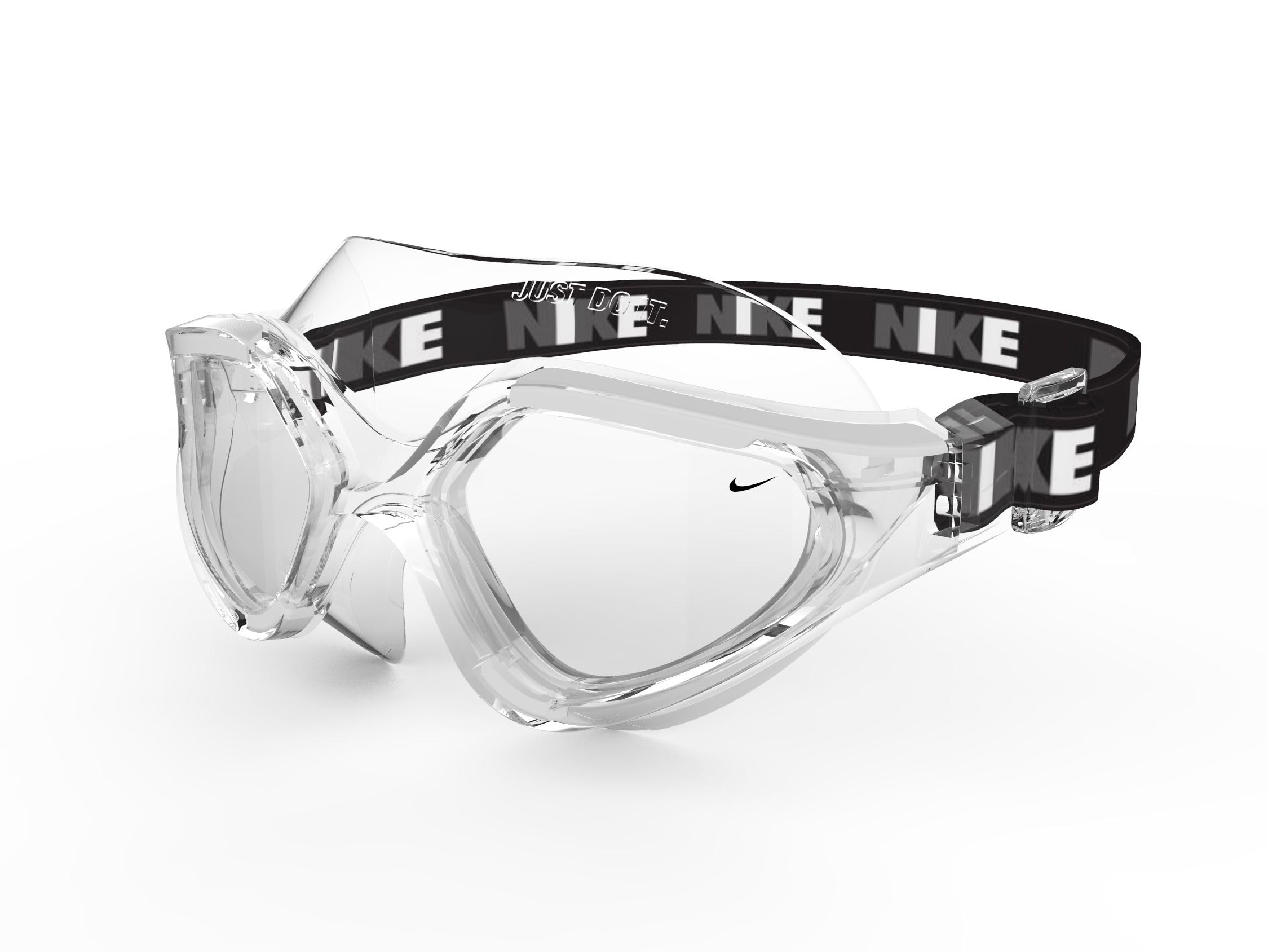 Photo 1 of (2 PACK)Nike Expanse Swim Mask Goggle-Adult, One Size, Clear/Smoke