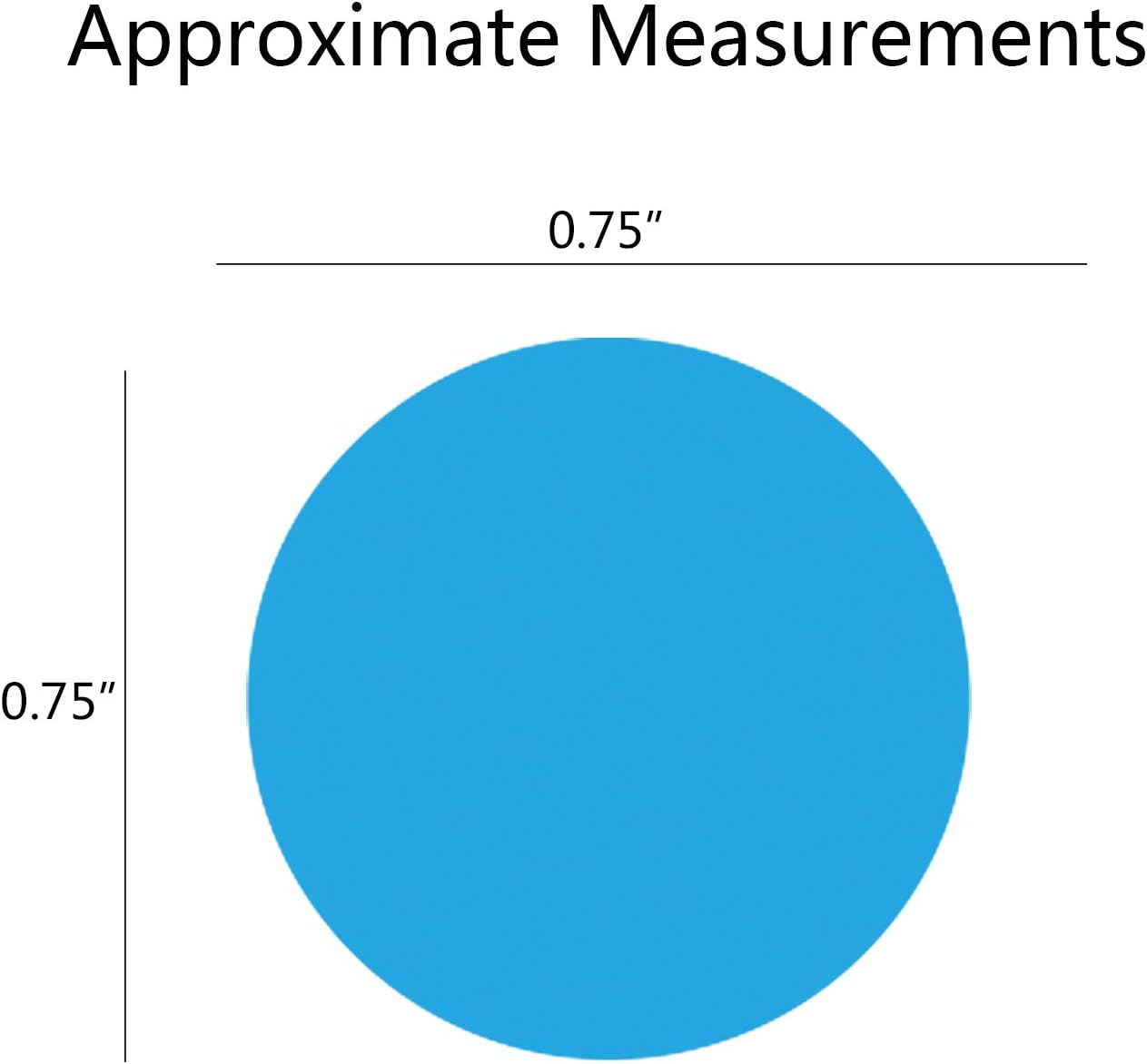 PARLAIM 2800 PCS 3/4 Inch Round Color Dots Colored Labels Stickers, Color Coded Stickers Color-Coding Labels Label Circle Stickers for Classroom, Office : Office Products