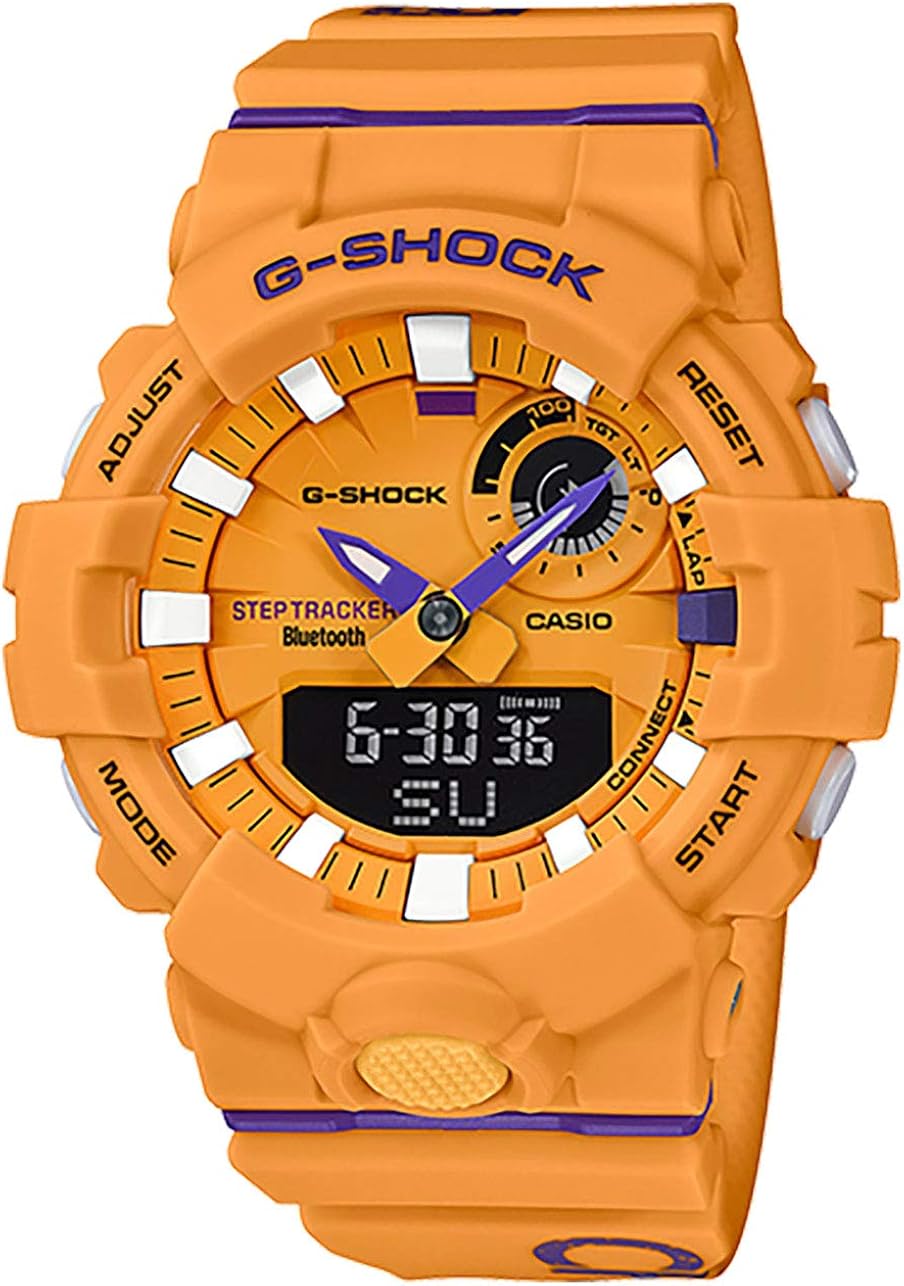 g shock purple yellow