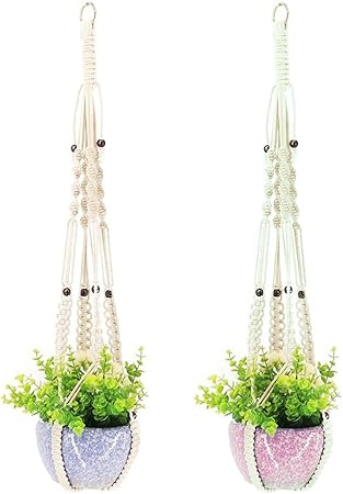 Amazon Com Plant Hanger Colisivan Macrame Hanging Planter For