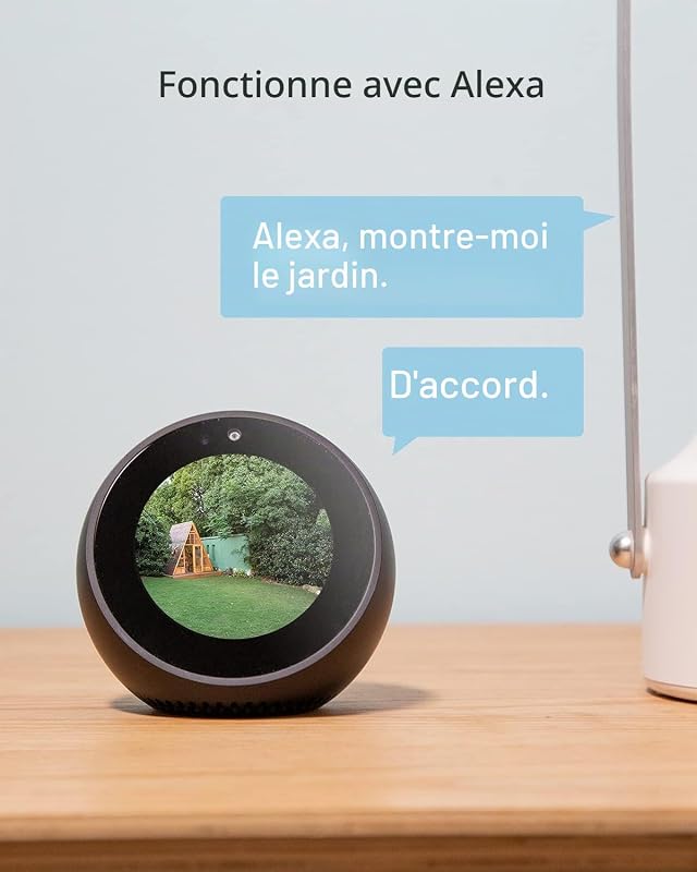 C3TN 1080P Camera Surveillance WiFi Exterieure, Camera Exterieur WiFi 2.4Ghz avec 30m Vision Nocturne, IP67 étanche, Détection de Mouvement, Camera de Surveillance Compatible avec Alexa H.265