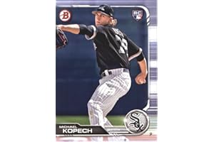 BOWMAN CHROME 2019 Bowman Baseball #75 Michael Kopech RC Rookie Card Chicago White Sox Official MLB Trading Card From Topps