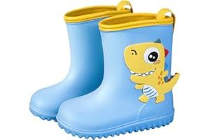 Waterproof Shoes for Kids Cute Cartoon Fashion Children Rain Boots Non Slip Waterproof Kids Rainboots E Girl