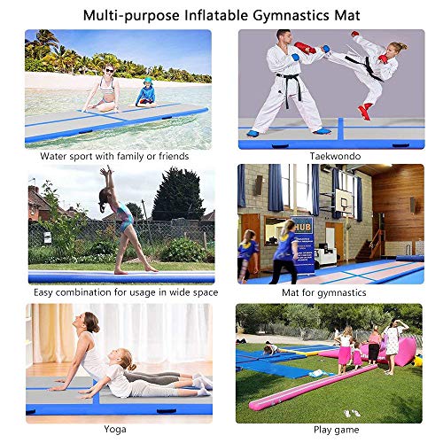 panthem-Air-Track-Gymnastics-Tumbling-Mat-Inflatable-Tumble-Track-with-Electric-Air-Pump-for-Home-UseTumbleGymYogaTrainingCheerleadingOutdoorBeachPark