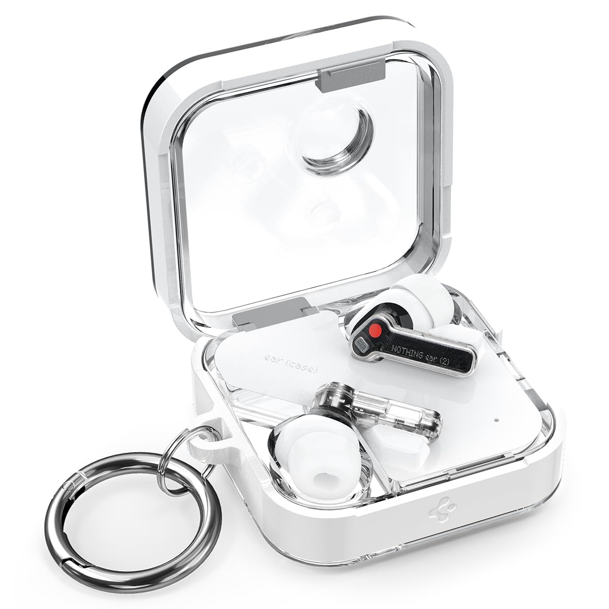 Spigen Ultra Hybrid Case Compatible with Nothing Ear 2 - Jet White