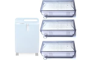 AMMODURA O2 Concentrator Intake Filter, 3-Pack Replacement Intake Filter for EF, O2 Replacement Accessories