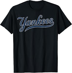 Yankees Vintage Retro Style Tee, Classic 70s & 80s Yankees T-Shirt