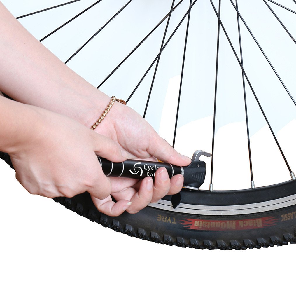 Cyclone Cycle Mini Bike Pump(best Rated) Compact & Portable Micro