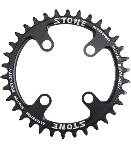 Amazon.com : Wolf Tooth 76 BCD Mountain Bike Chainring for SRAM