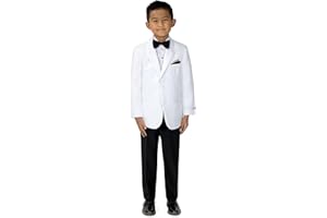 Spring Notion Big Boys' Modern Fit Tuxedo, No Tail