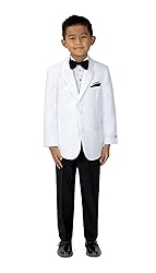 Spring Notion Big Boys' Modern Fit Tuxedo Set, No
