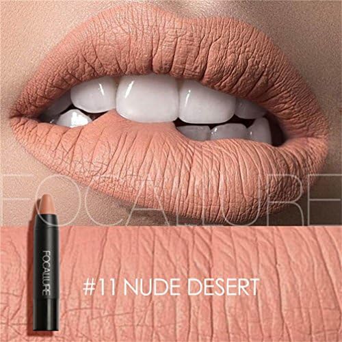 KOOZIMO Matte Lipstick Lips Makeup Cosmetics Waterproof Pintalabios Batom Mate Lip Gloss (K)