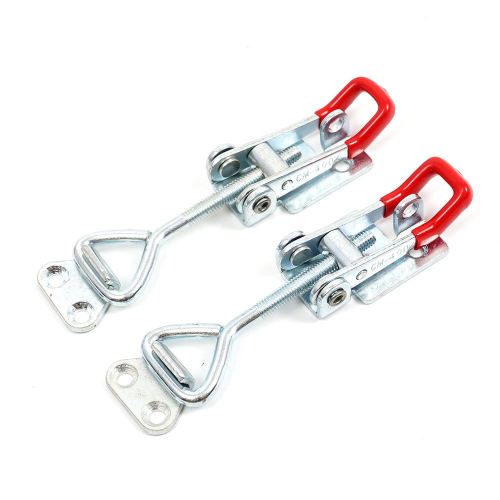 4PCS Cabinet Lever Handle Toggle Clamp Pull Action Quick Release Latch 120KG/260lbs Holding Capacity