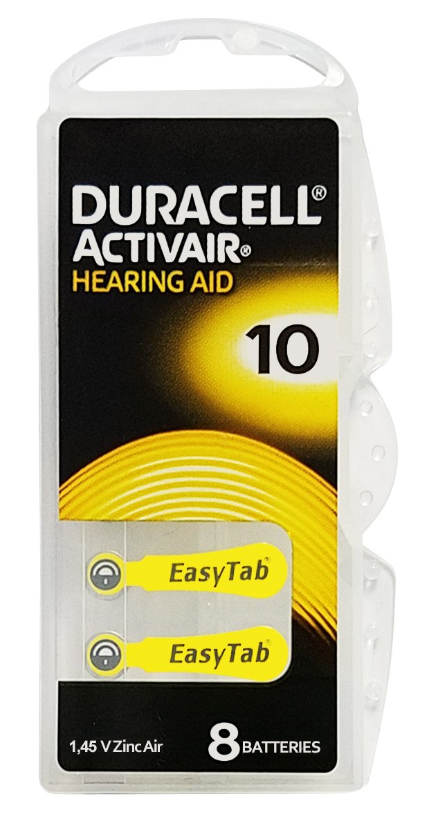 Duracell Activair Hearing Aid Batteries Size 10 (80 Batteries) Buy