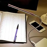 10 LED USB Light Flexible Reading Lamp for Laptop PC Keyboard Champagne view 2