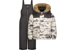 OshKosh B'Gosh baby-boys Ski Jacket and Snowbib Snowsuit Outfit