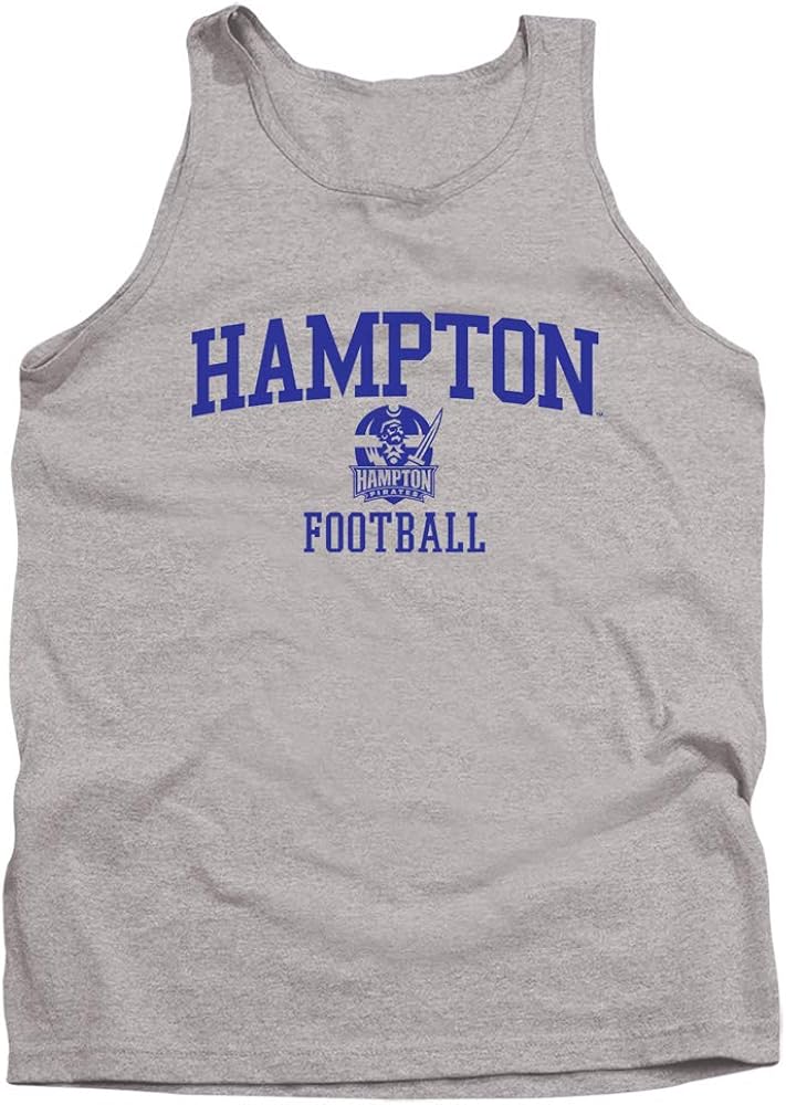 Hampton University Official Football Unisex Adult Tank Top