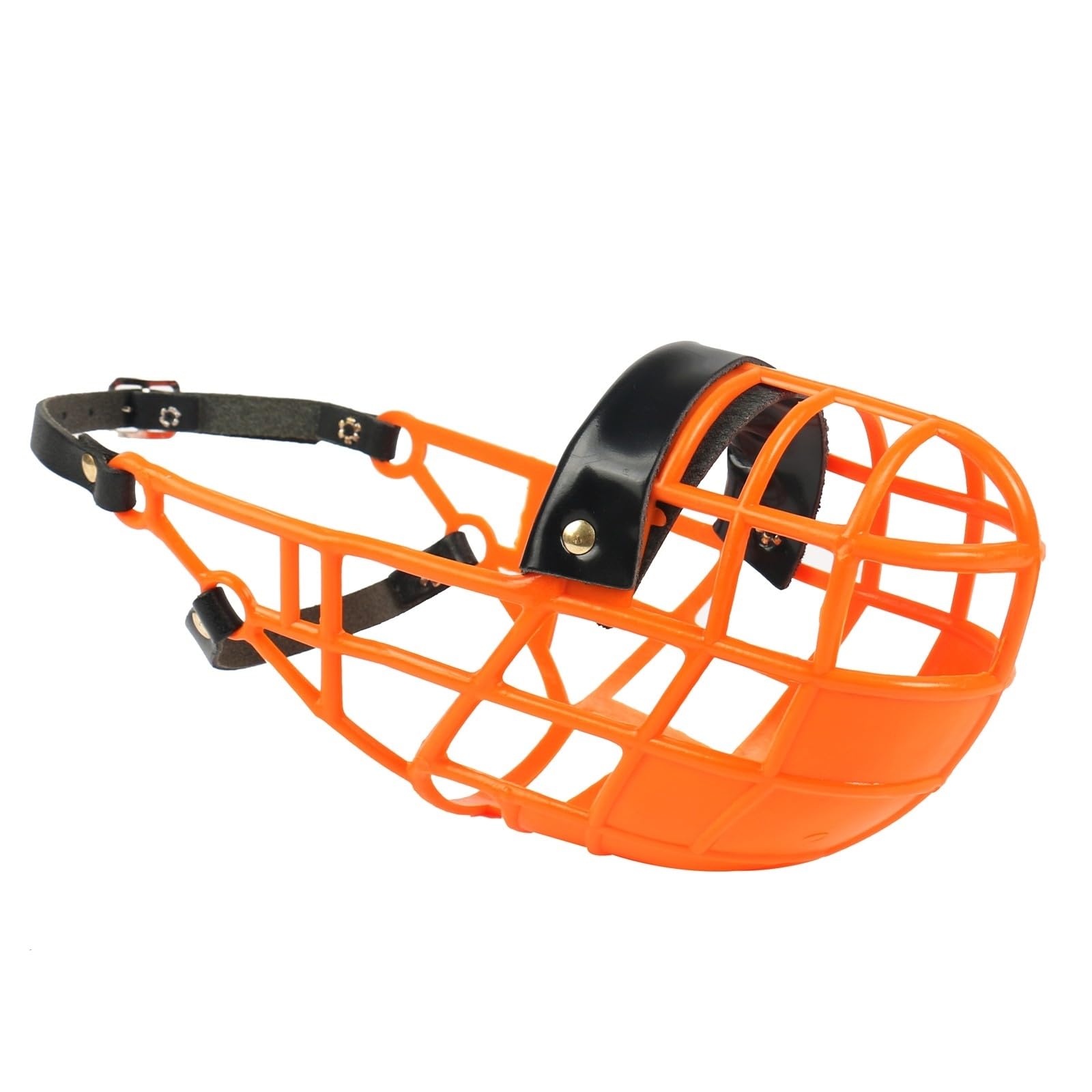 Muzzle Don Pare Model 101 In Orange Drinking Always Possible Ideal For Freewheeling, Kennel, Cage, Dog Racing, Car, poison bait protection By Amathings — image 1