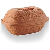 öٴǱ 10905 Clay Roaster | Non-Stick Dutch Oven | Healthy Clay Pot Cooking | Clay Baker | Versatile Cooking Vessel - 1.6 