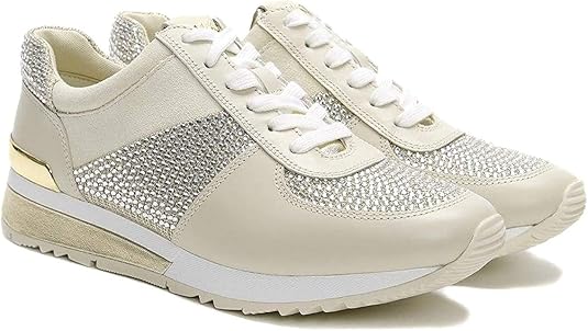 michael kors allie glitter sneakers