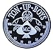 Ton up Forever 59 Cafe Racers Ace 100 Mph Club Triumph Biker Iron on Patch 3.5