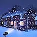 Cheriee Laser Christmas Lights 7 Colors Outdoor White Star Projector with RF Remote Control Landscape Spotlight for Christmas, Holiday, Parties,and Garden Xmas Decoration