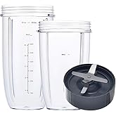 Tazza Frullatore Da 32OZ Per Nutri Bullet 600W E 900W - Ricambio Compatibile - Foto 7