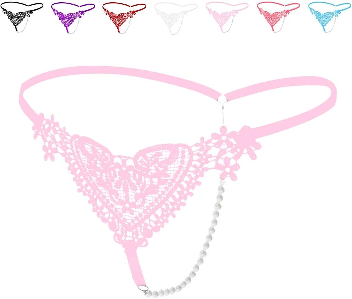 pearls thongs