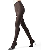 MeMoi Portland Side Cable Knit Cotton Tights for Women, Cozy and Warm Sweater Tights - Sizes Small to X-Large