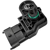 ESWW Manifold Absolute Pressure MAP Sensor 0261230217 2411528 Replacement for Polaris 700 800 900 Series, General, Ranger 1000, ACE 570 900, Snowmobile 2006-2018 Engine Intake Air Pressure Sensor