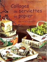 Collages de serviettes en papier