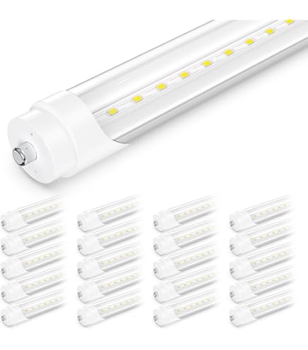 SHINESTAR 25-Pack T8 LED Bulbs 4 Foot, Ballast Bypass, Tube