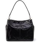 HOBO Women's Seneca Shoulder Bag | Leather, Hidden Magnet Closure, Side Slip Pockets, Signature Phone Pocket, Everyday Size
