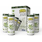 Perico Energy Drink, Limojito Flavor, Natural Energy Beverage, Can, Sparkling, Sugar-Free, 4 Pack, With Essential Amino Acids,Carnipure® L-carnitine,Biotin, 200mg Organic Caffeine