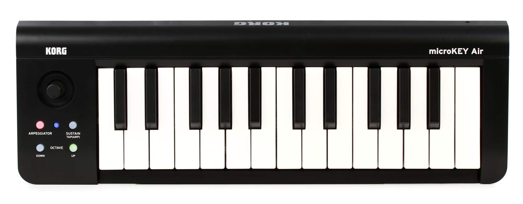 Korg - microKEY2-25AIR Bluetooth Wireless + USB MIDI Controller - 25 Key - Black