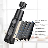 OSDUE 3 Modes Tap Aerator 360° Swivel Kitchen Faucet Bubbler with 2 Adapters view 6