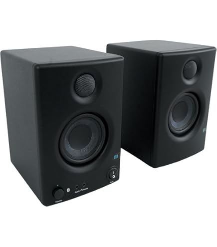 Omnihil 10 Foot AC Power Cord - Replacement Cable For PreSonus Eris E3.5 Studio Monitors