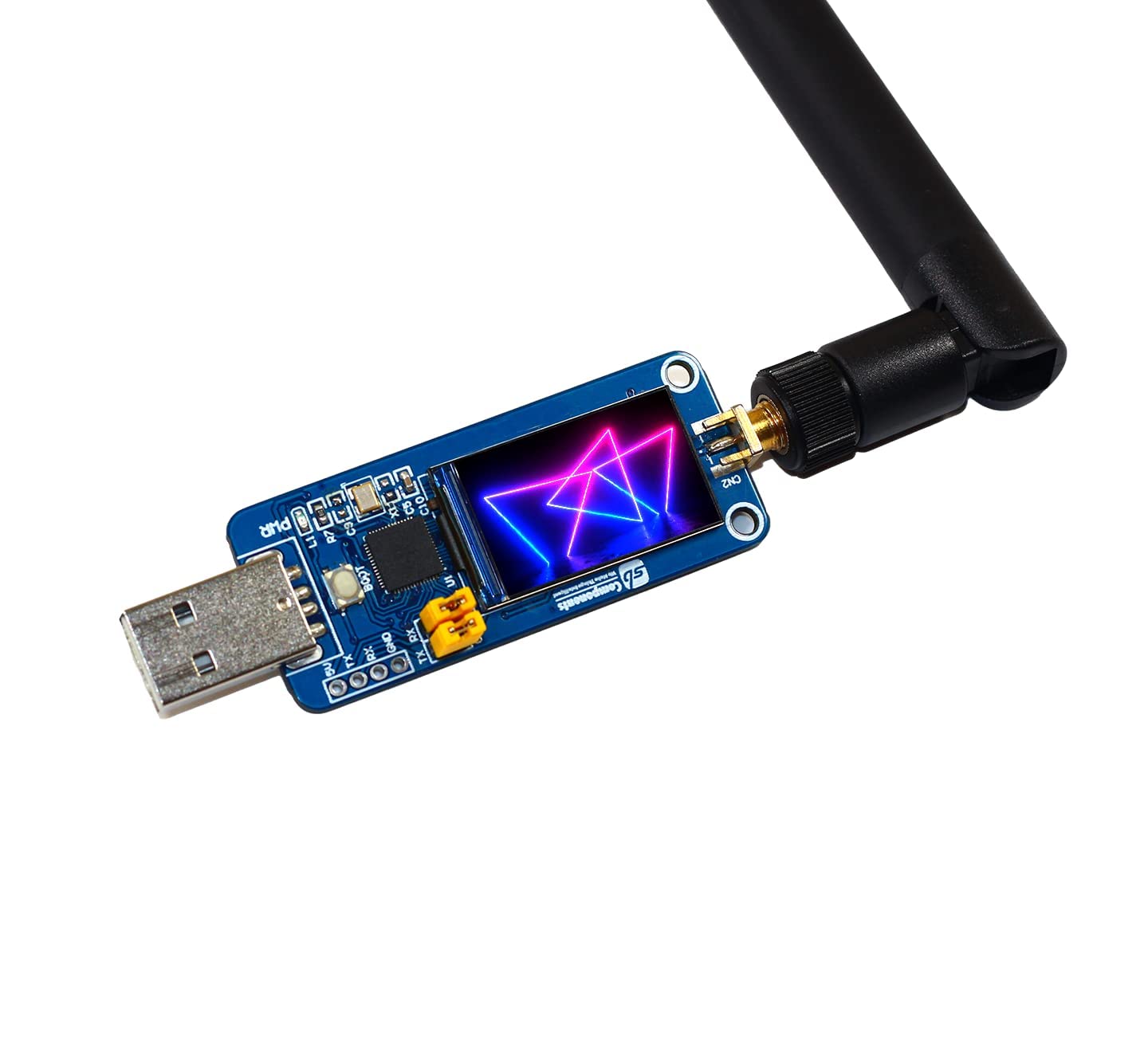 RangePi - LoRa and RP2040 USB Stick, Portable LoRa Dongle based on Raspberry Pi 2040 Smart Data Transmission LoRa Module - Transmission up to 5 KM (915MHz)
