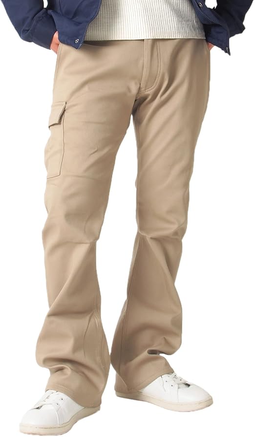 Amazon エムシー Mcゴルフ パンツ メンズ ゴルフウェアー 暖チノ 裏フリース ボンディング 美脚 脚長 ストレッチ パンツ ストレート ブーツカット ロングパンツ 通販