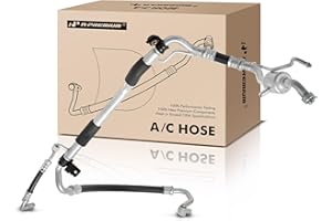 A-Premium A/C Suction and Liquid Line Hose Assembly Compatible with Hyundai Elantra Coupe 2014, Elantra 2014-2015, Elantra GT 2013-2015 & Kia Forte/Forte5 2014-2016, Forte Koup 2014-2017, 1.8L 2.0L