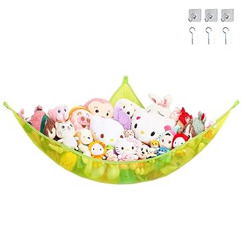 pink toy hammock