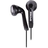 Koss 191651 KE5 Earbuds (Black) | Wired Earbuds, In-ear Headphones, 191651